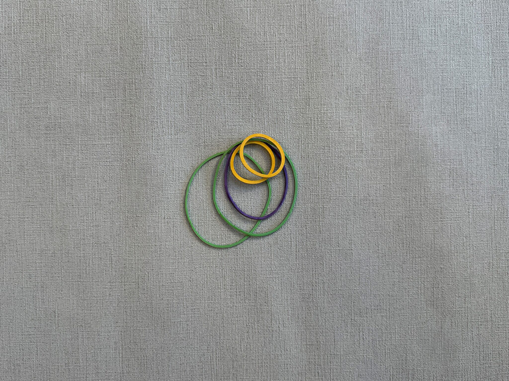 Verschiedene Gummibänder